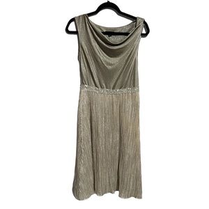 Tahari Knee Length Shimmery Dress